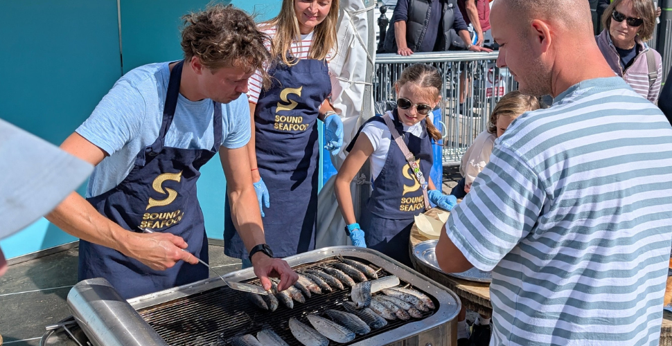 Cooking at Seafest